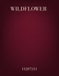 Wildflower SSAA choral sheet music cover